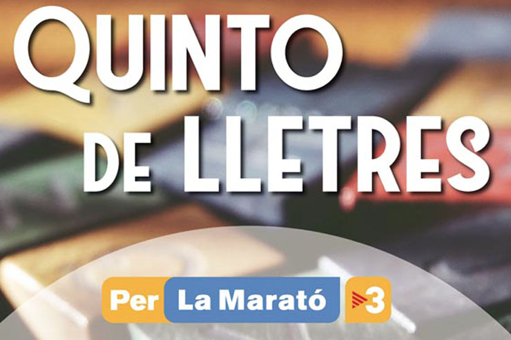 quinto lletres scrabble Marató TV3