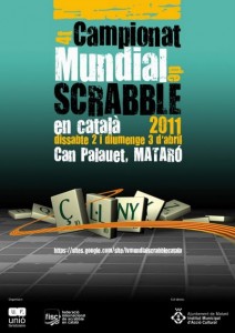 Cartell del 4t Mundial de Scrabble