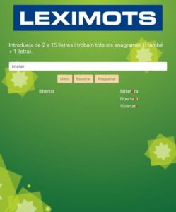 web Leximots anagramar