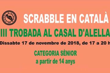 Alella, casal d'Alella, 2018, concurs, scrabble, català, FISC