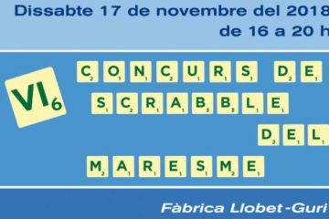 Calella, scrabble, català, llengua, joc, Maresme, torneig, concurs