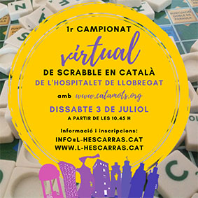 1r campionat virtual Hospitalet de scrabble català