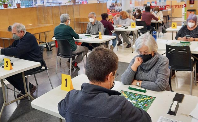 IV campionat de scrabble de Sant Andreu