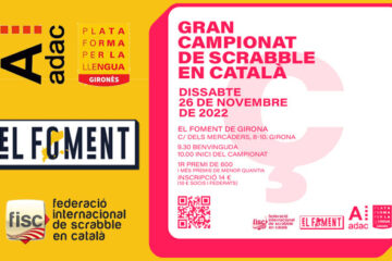 Gran Campionat de Scrabble de Girona 2022