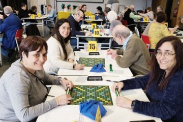 jugadores de campionat scrabble Gràcia